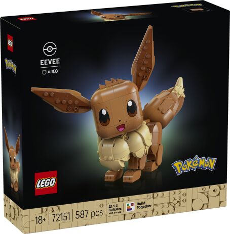 LEGO 72151 - Pokemon: Eevee - 401958072151 - crystallotus.eu