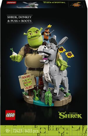 LEGO 72423 - Shrek, Donkey &amp; Puss In Boots - 401958072423 - crystallotus.eu