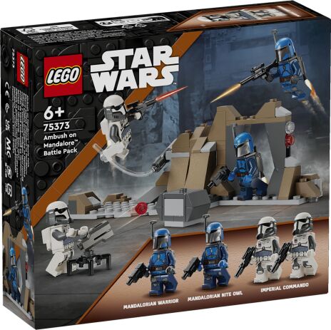 LEGO 75373 - Star Wars Ambush On Mandalore Battle - 401958075373 - crystallotus.eu