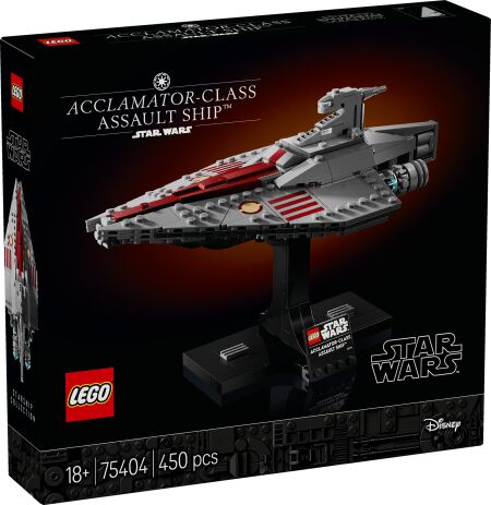 LEGO 75404 - Star Wars Acclamator-Class Assault Ship - 401958075404 - crystallotus.eu