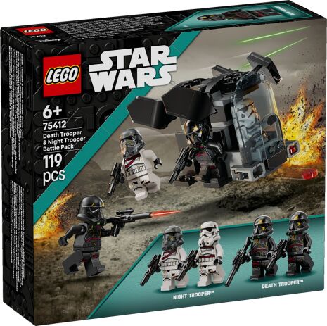 LEGO 75412 - Star Wars Death Trooper &amp; Night Trooper Battle Pack - 401958075412 - crystallotus.eu