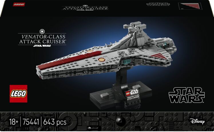 LEGO 75441 - Star Wars Venator-Class Attack Cruiser - 401958075441 - crystallotus.eu