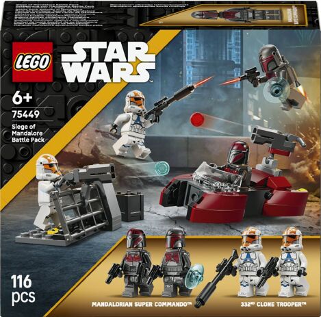LEGO 75449 - Star Wars Siege Of Mandalore Battle Pack - 401958075449 - crystallotus.eu