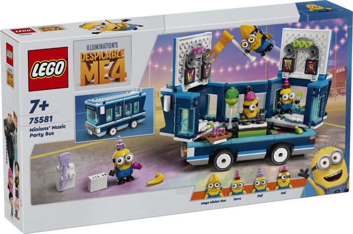 LEGO 75581 - Minions Music Party Bus - 401958075581 - crystallotus.eu