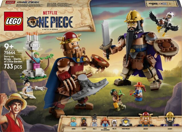 LEGO 75644 - One Piece Dorry vs. Brogy-Giants Of Little Garden - 401958075644 - crystallotus.eu