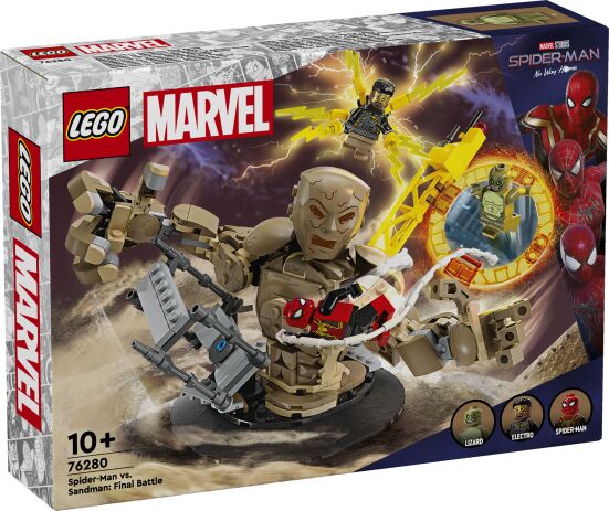 LEGO 76280 - Super Heroes Spider-Man vs. Sandman: Final Battle - 401958076280 - crystallotus.eu