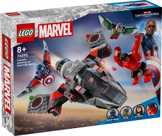 LEGO 76292 - Super Heroes Captain America vs. Red Hulk Battle - 401958076292 - crystallotus.eu