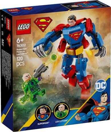 LEGO 76302 - Super Heroes Superman Mech vs. Lex Luthor - 401958076302 - crystallotus.eu