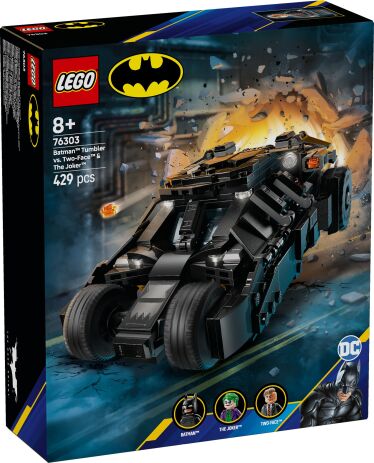 LEGO 76303 - Super Heroes Batman Tumbler vs. Two-Face &amp; The Joker - 401958076303 - crystallotus.eu