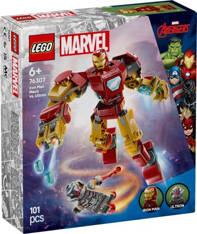 LEGO 76307 - Super Heroes Iron Man Mech vs. Ultron - 401958076307 - crystallotus.eu