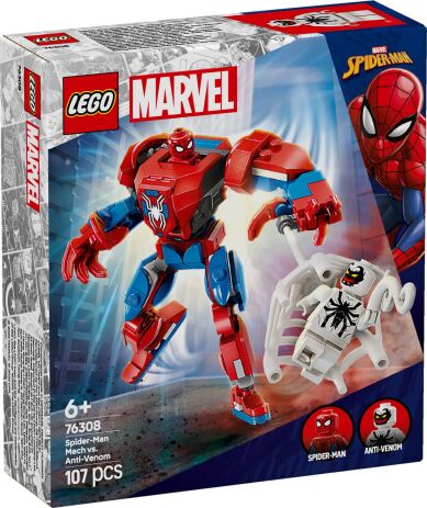 LEGO 76308 - Super Heroes Spider-Man Mech vs. Anti-Venom - 401958076308 - crystallotus.eu