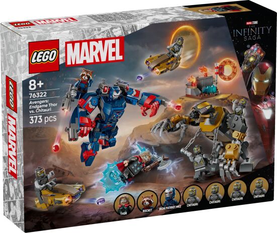 LEGO 76322 - Super Heroes Avengers: Endgame Thor vs. Chitauri - 401958076322 - crystallotus.eu