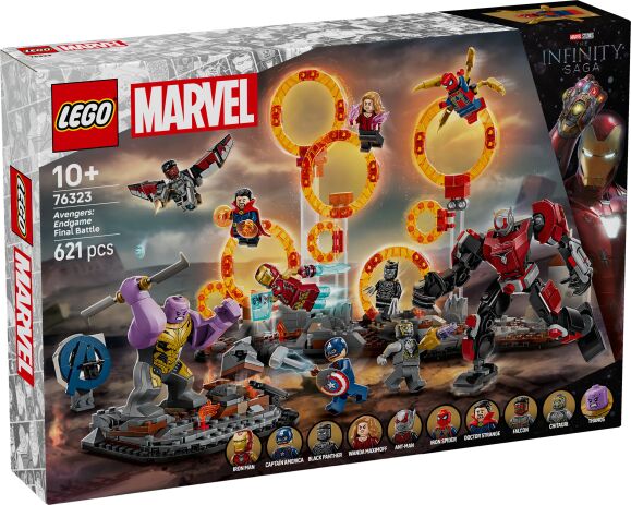 LEGO 76323 - Super Heroes Avengers: Endgame Final Battle - 401958076323 - crystallotus.eu