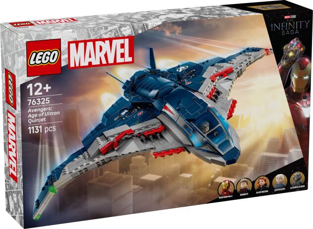 LEGO 76325 - Super Heroes Avengers: Age Of Ultron Quinjet - 401958076325 - crystallotus.eu