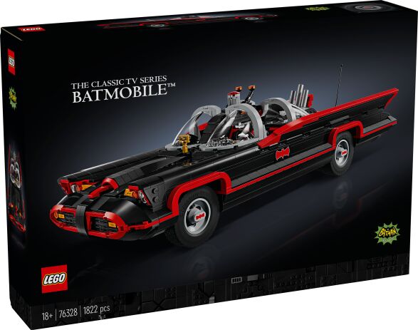 LEGO 76328 - Super Heroes Batman: The Classic TV Series Batmobile - 401958076328 - crystallotus.eu