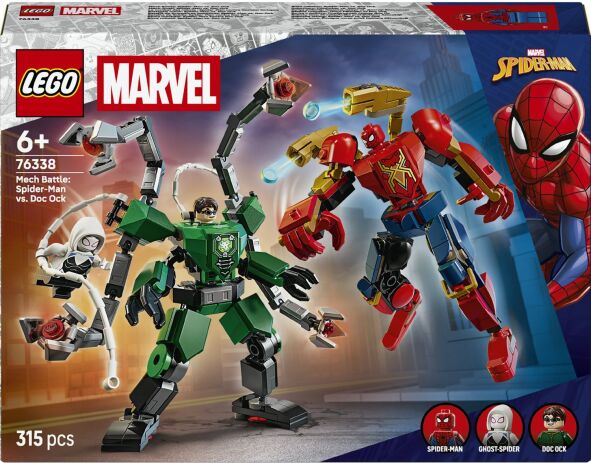 LEGO 76338 - Super Heroes Mech Battle: Spider-Man vs. Doc Ock - 401958076338 - crystallotus.eu