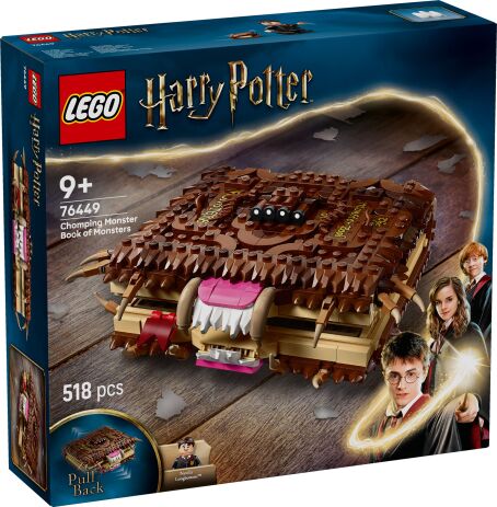 LEGO 76449 - Harry Potter Chomping Monster Book Of Monsters - 401958076449 - crystallotus.eu