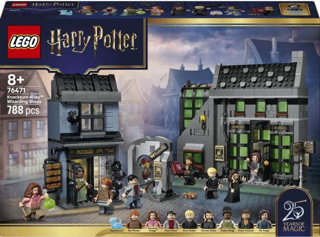 LEGO 76471 - Harry Potter Knockturn Alley Wizarding Shops - 401958076471 - crystallotus.eu