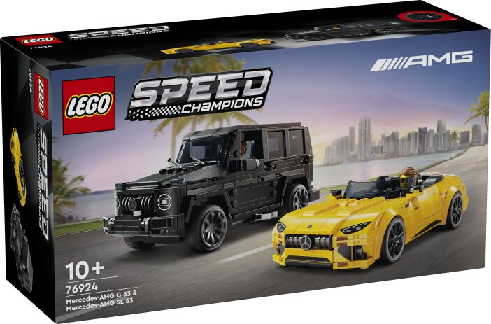 LEGO 76924 - Speed Champions Mercedes AMG G 63 &amp; AMG SL 63 - 401958076924 - crystallotus.eu