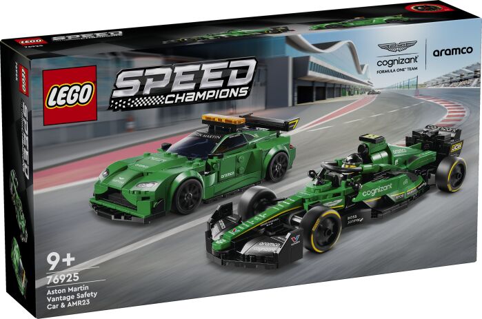LEGO 76925 - Speed Champions Aston Martin Safety Car &amp; AMR23 - 401958076925 - crystallotus.eu