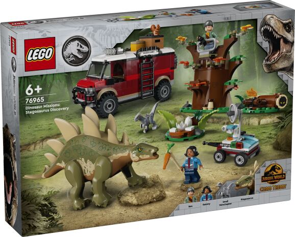 LEGO 76965 - Jurassic World Dinosaur Missions: Stegosaurous Discovery - 401958076965 - crystallotus.eu