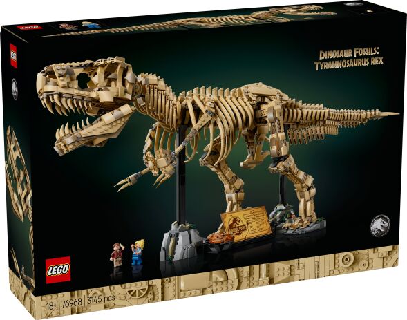 LEGO 76968 - Jurassic World Dinosaur Fossils: T.Rex - 401958076968 - crystallotus.eu