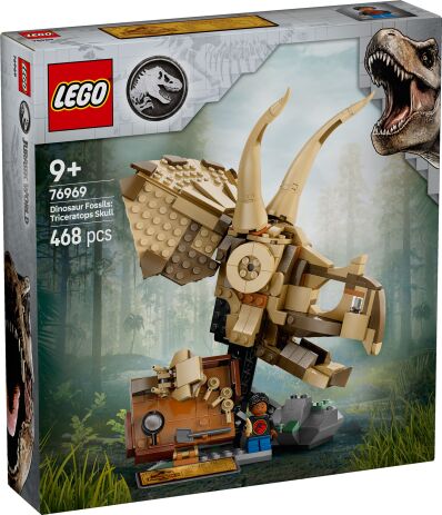 LEGO 76969 - Jurassic World Dinosaur Fossils: Triceratops Skull - 401958076969 - crystallotus.eu