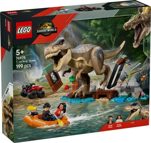 LEGO 76975 - Jurassic World T.Rex River Escape - 401958076975 - crystallotus.eu