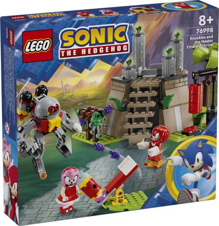 LEGO 76998 - Sonic The Hedgehog Knuckles &amp; The Master Emerald Shrine - 401958076998 - crystallotus.eu