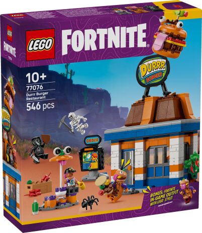 LEGO 77076 - Fortnite Durrr Burger Restaurant - 401958077076 - crystallotus.eu