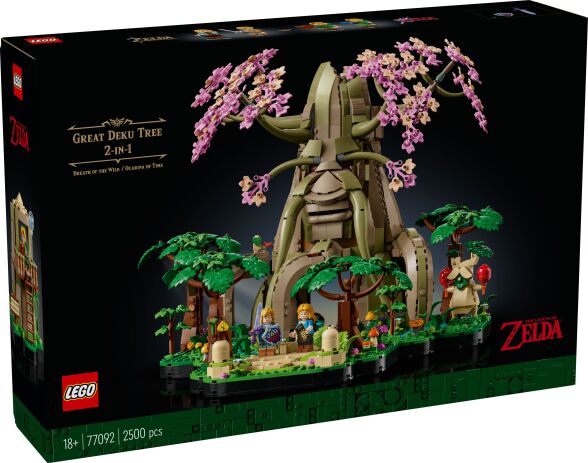 LEGO 77092 - Zelda Great Deku Tree 2-In-1 - 401958077092 - crystallotus.eu