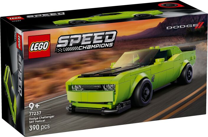 LEGO 77237 - Speed Champions Dodge Challenger SRT Hellcat Sports Car - 401958077237 - crystallotus.eu