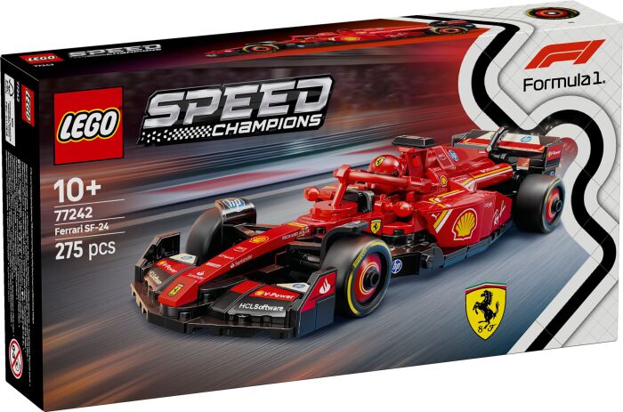 LEGO 77242 - Speed Champions Ferrari SF-24 F1 Race Car - 401958077242 - crystallotus.eu