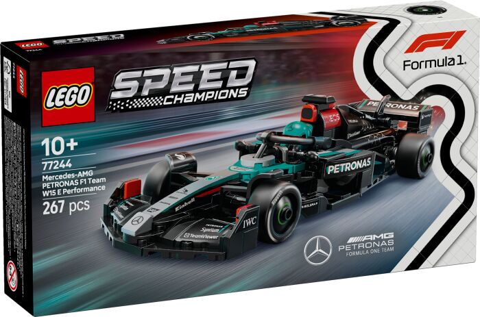 LEGO 77244 - Speed Champions Mercedes AMG F1 W15 Race Car - 401958077244 - crystallotus.eu