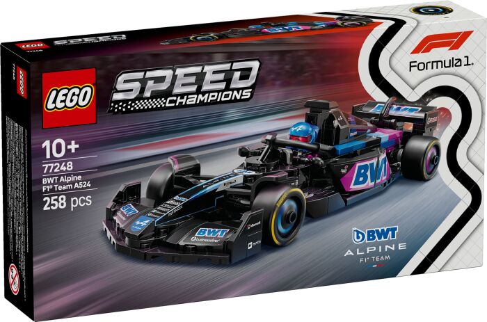 LEGO 77248 - Speed Champions BWT Alpine F1 Team A524 Race Car - 401958077248 - crystallotus.eu