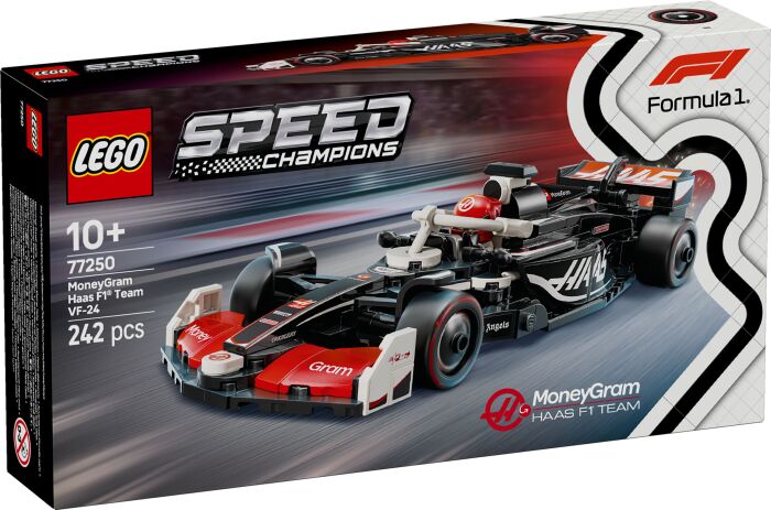 LEGO 77250 - Speed Champions Moneygram Haas F1 Team VF-24 Race Car - 401958077250 - crystallotus.eu
