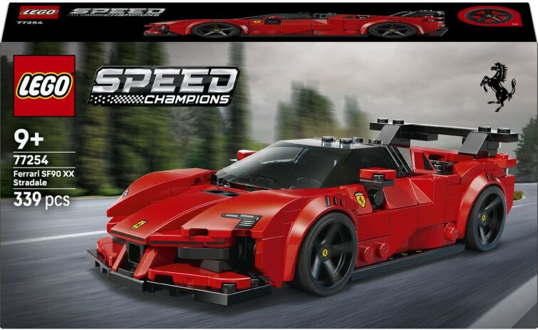 LEGO 77254 - Speed Champions Ferrari SF90 XX Stradale Sports Car - 401958077254 - crystallotus.eu