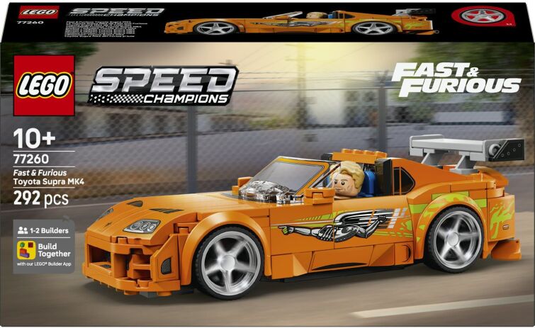 LEGO 77260 - Speed Champions The Fast &amp; The Furious Toyota Supra MK4 - 401958077260 - crystallotus.eu