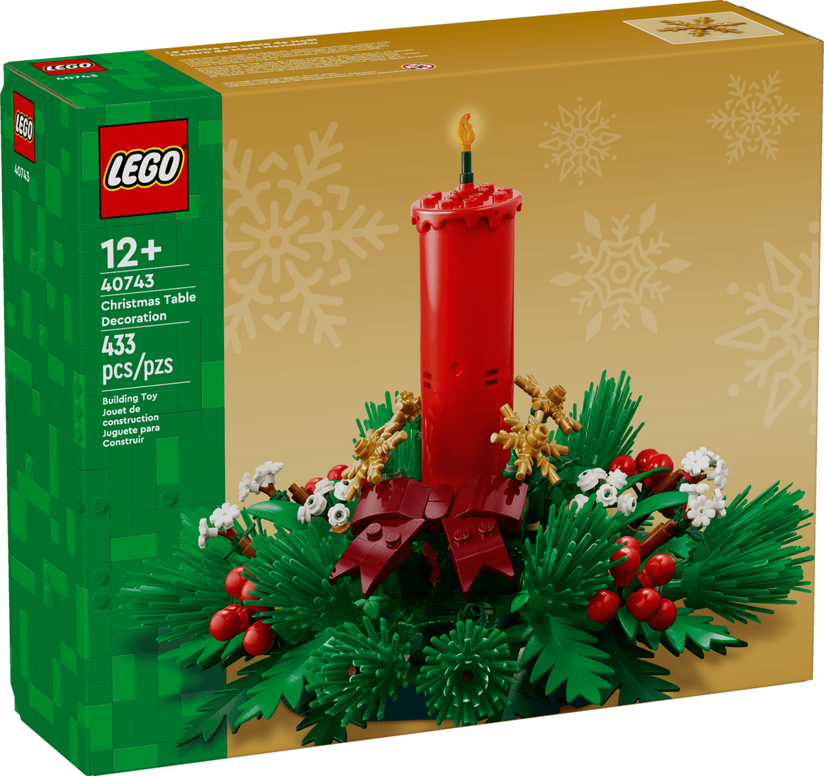 LEGO 40743 - Christmas Table Decoration - 5702017597461 - crystallotus.eu