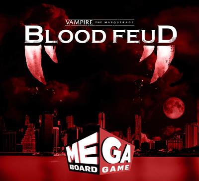 Vampire The Masquerade Blood Feud - The Mega Board Game - En