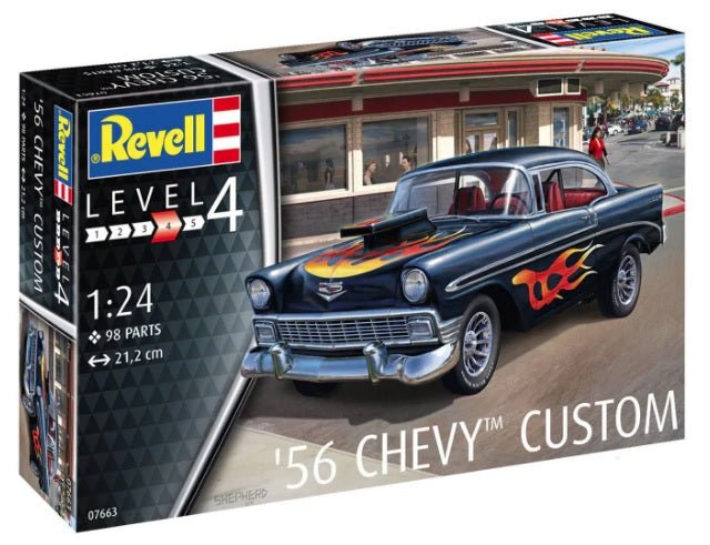 56 Chevy Customs (1:24) - 4009803076638 - CrystalLotus.eu