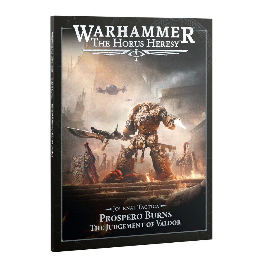Warhammer The Horus Heresy - Journal Tactica: Prospero Burns - The Judgement of Valdor (31-154) - 9781837791897 - crystallotus.eu