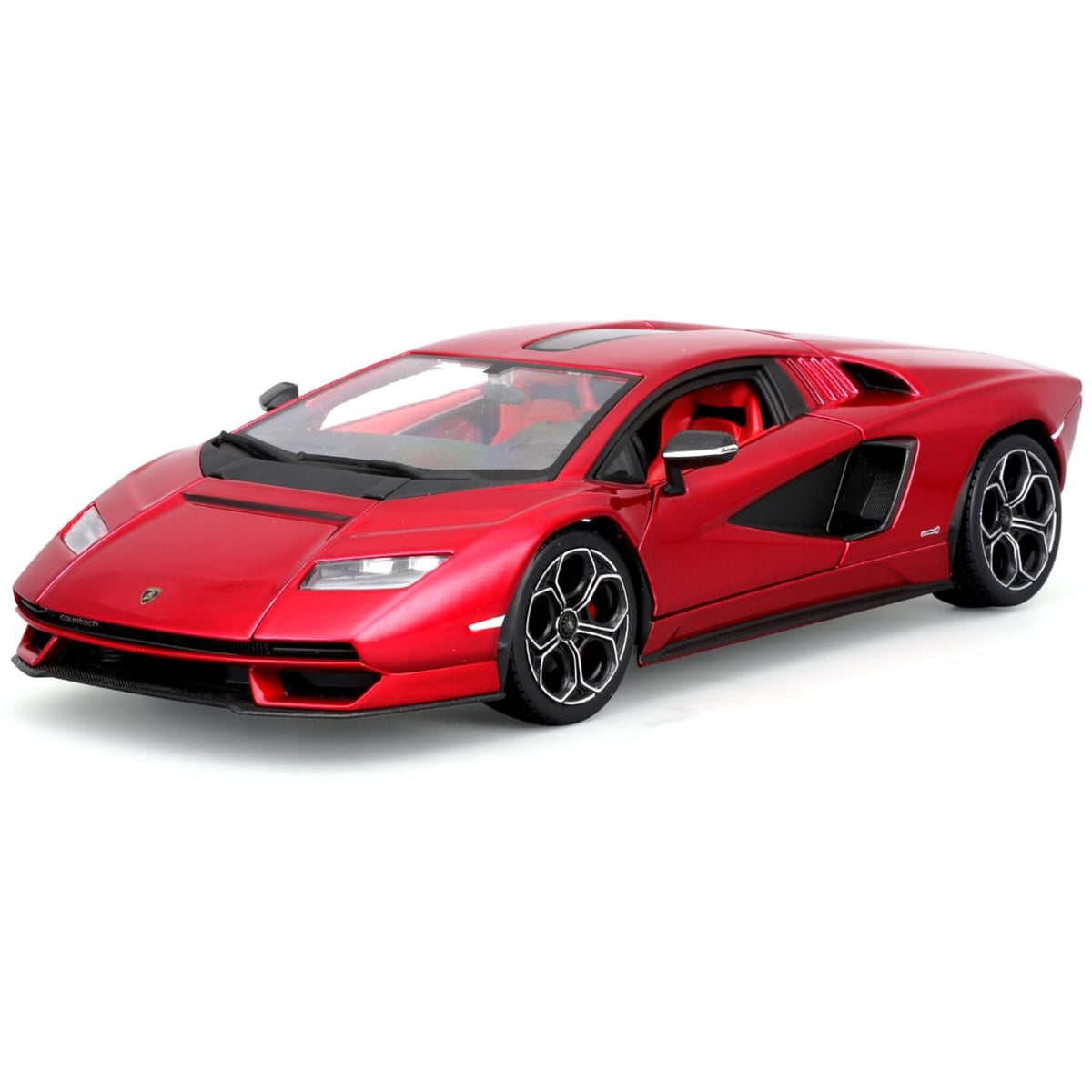 Bburago 1:24 Lamborghini Countach LPI 800-4 (2021) Red - 4893993015030 - crystallotus.eu