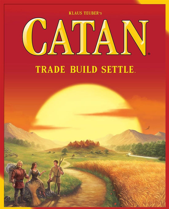 The Settlers of Catan - Trade Build Settle