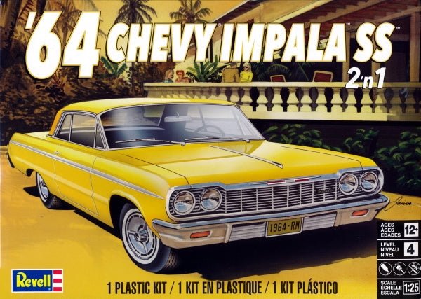 64 Chevy Impala SS - 031445044878 - CrystalLotus.eu