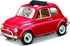 Bburago 1:24 Fiat 500L (1968) Red - 4893993013999 - crystallotus.eu