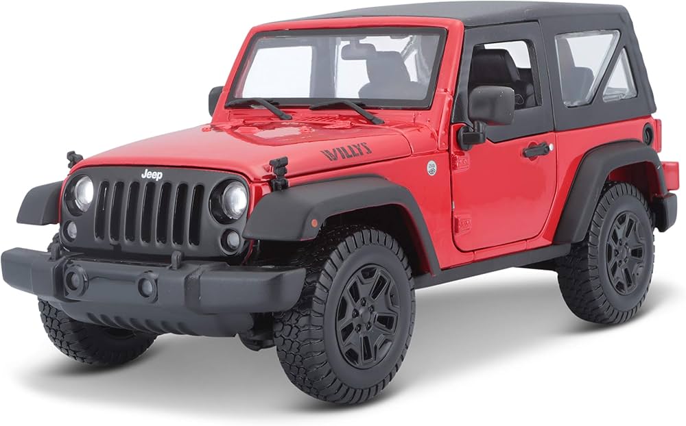Maisto 1:18 Special Edition 2014 Jeep Wrangler Red