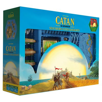 Catan 3D Expansion Seafarers + Cities & Knights (English Version)