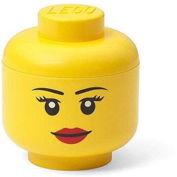LEGO 40331725 - Κουτί Αποθήκευσης Mini Κεφάλι Girl - 969999033538 - crystallotus.eu