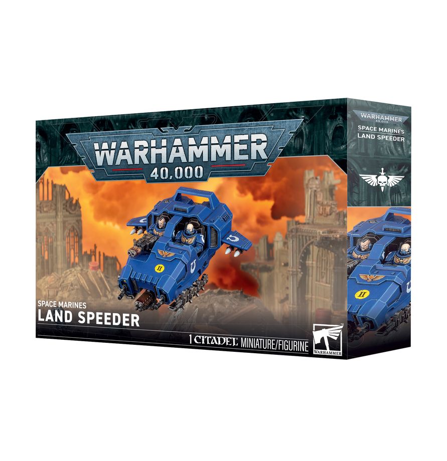 Warhammer 40K - Space Marines: Land Speeder (48-107) - 5011921267521 - crystallotus.eu